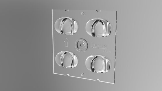 Dostosowywalne soczewki LED 3030x4 z kątem wiązki T2M-B do oświetlenia zewnętrznego